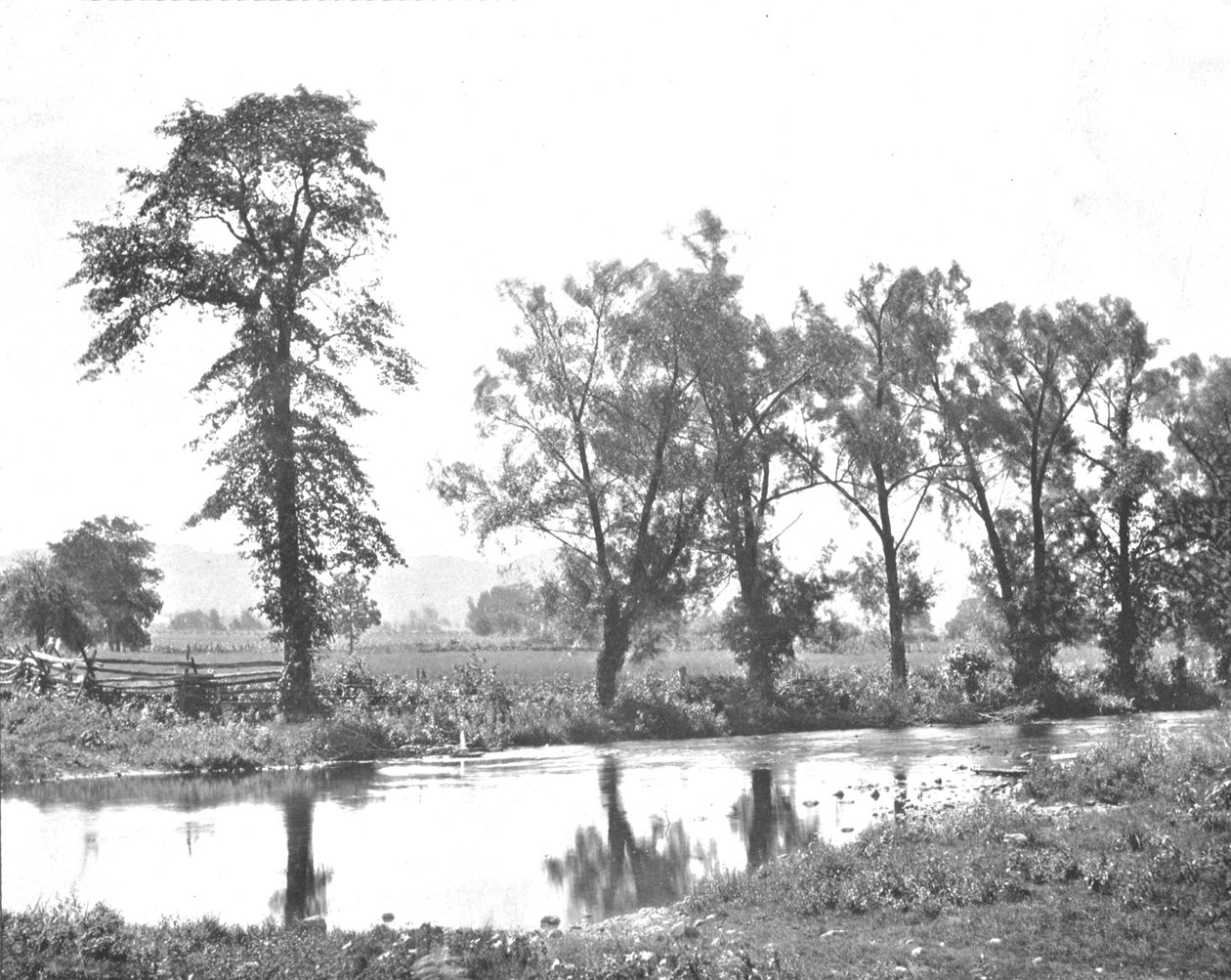 Schooleys Dağı yakınlarındaki pitoresk manzara, New Jersey, ABD, c1900. by Unbekannt