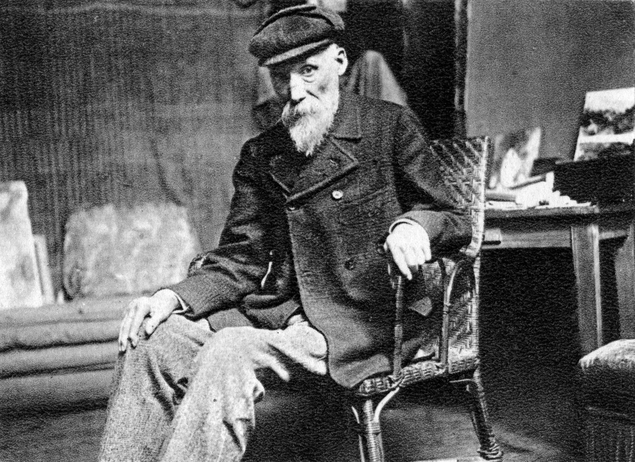 Pierre-Auguste Renoir, Fransız ressam, 1917 by Unbekannt