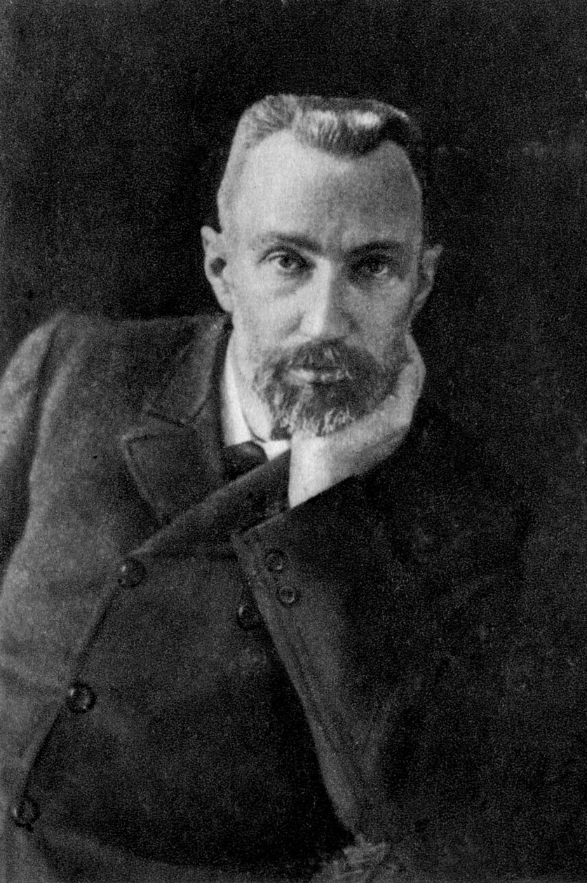 Pierre Curie, Fransız kimyager ve fizikçi, 1899 by Unbekannt
