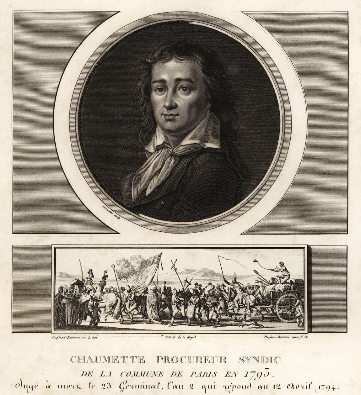 Pierre Gaspard Chaumette, Komünün Sendika Savcısı, ateist by Unbekannt