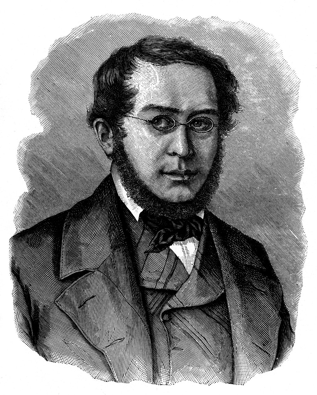 Pierre Joseph Proudhon, 19. yüzyıl Fransız sosyalist-anarşisti ve gazetecisi by Unbekannt