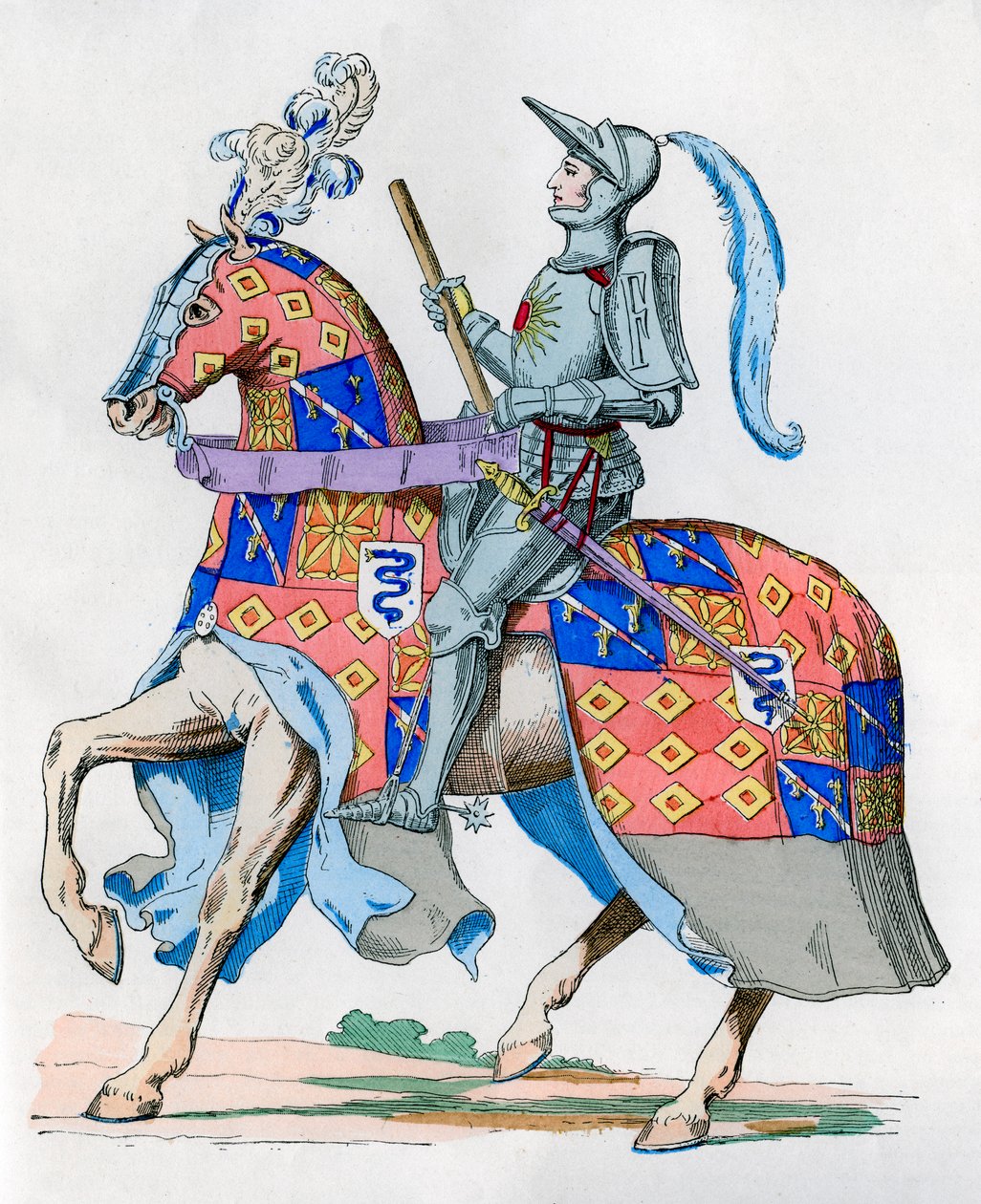 Pierre de Rohan, Fransa Mareşali, 1475 1882-1884 by Unbekannt