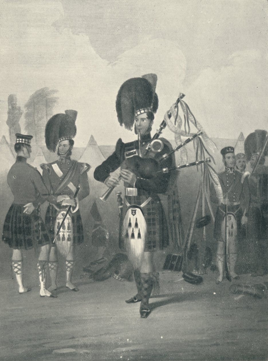 Piper, 42. Kraliyet Highlanders, 19. yüzyıl, 1909 by Unbekannt
