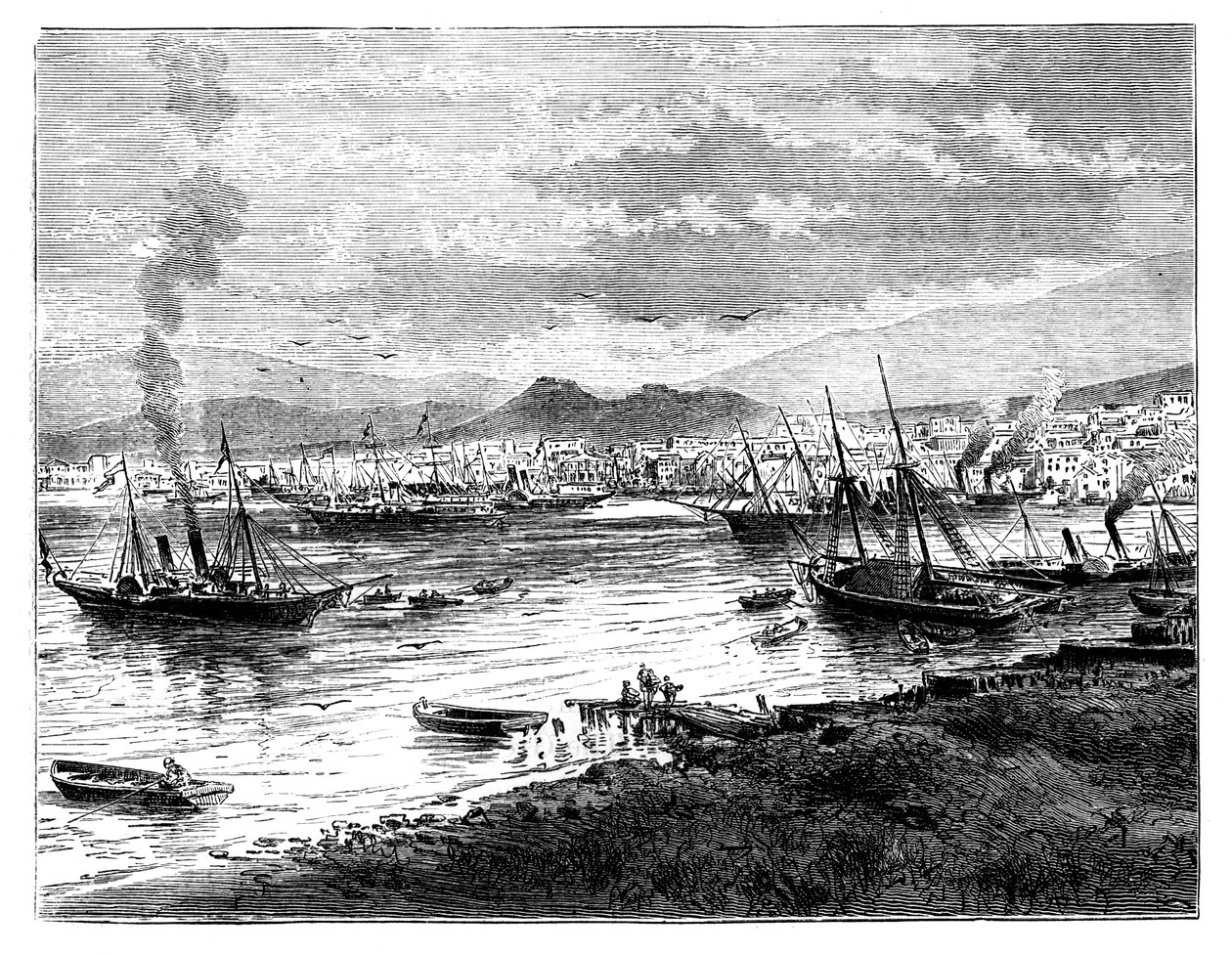 Pire, Atina, Yunanistan, c1888 by Unbekannt