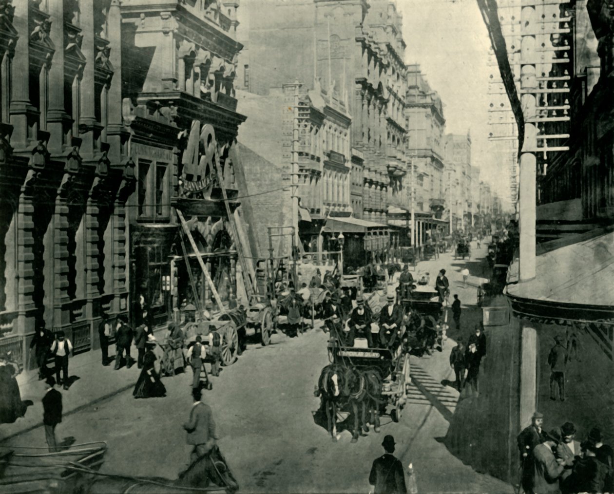 Pitt Caddesi, Sidney, 1901. by Unbekannt
