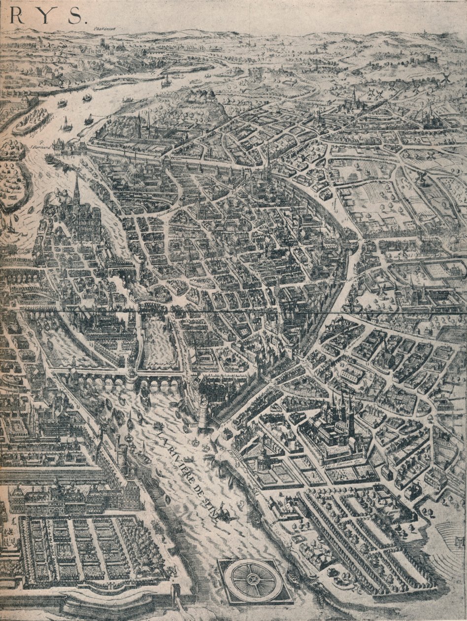 Paris Planı, c1630 1915 by Unbekannt