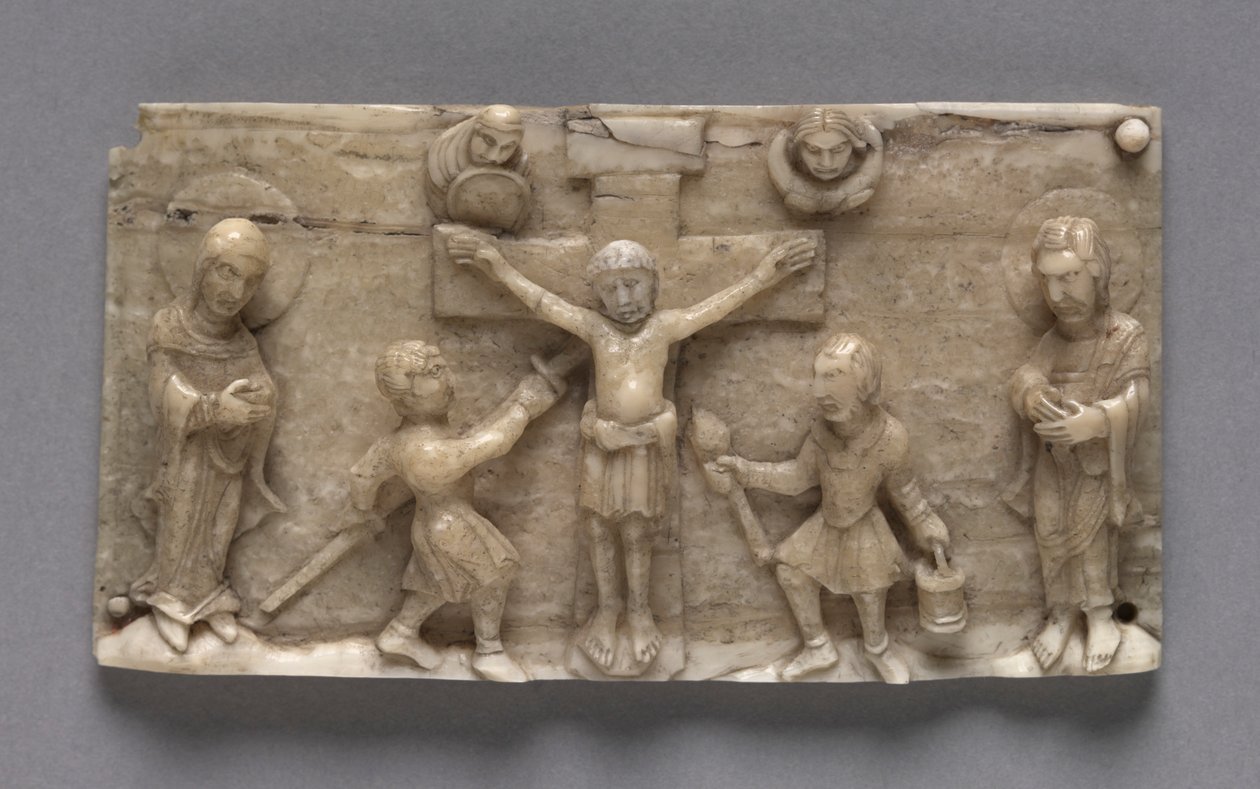 Çarmıha Gerilmeyi Gösteren Portatif Bir Sunak Plaketi, 1050-1100. by Unbekannt