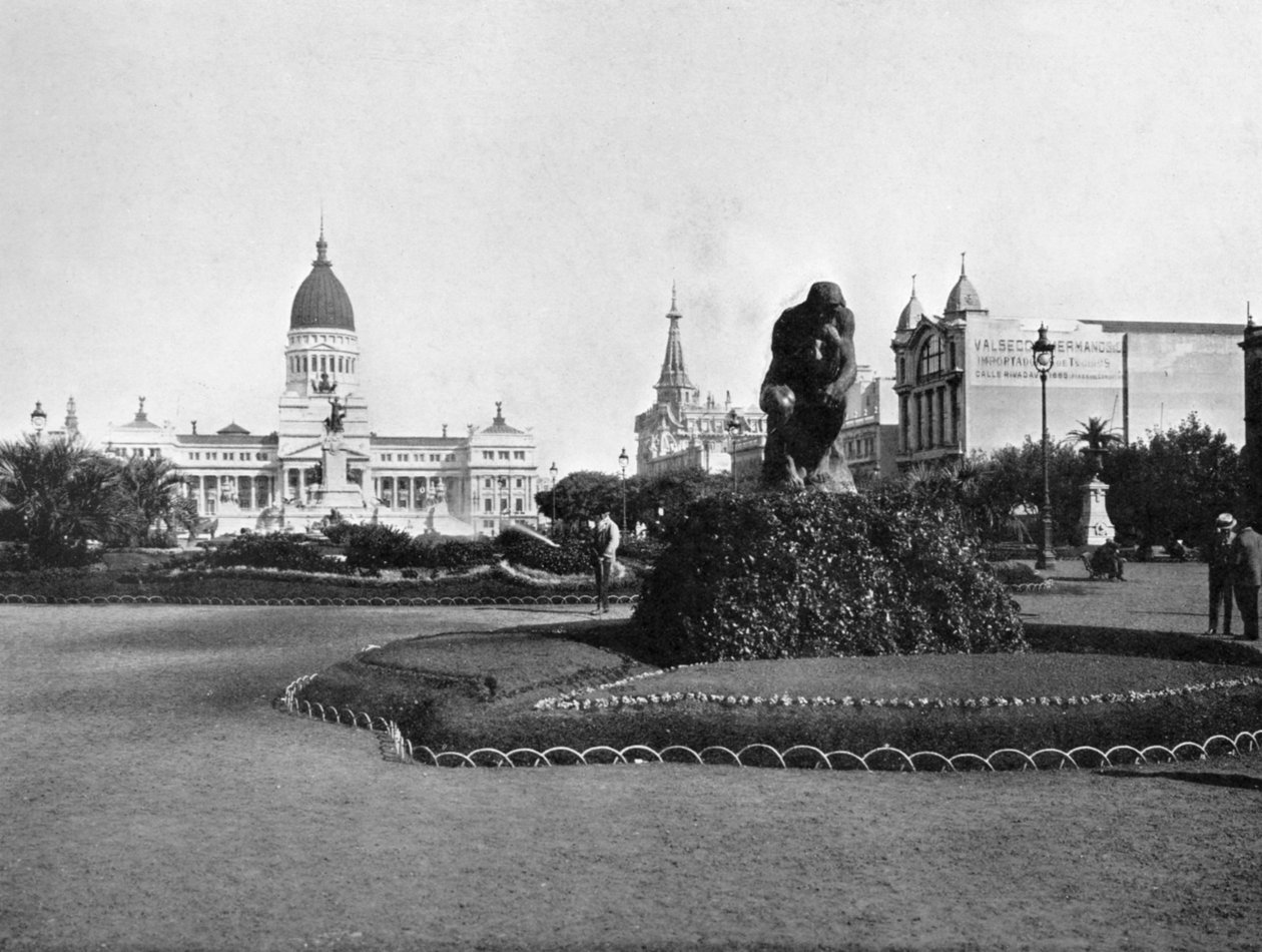 Plaza de Mayo ve Kongre Binası, Buenos Aires, Arjantin by Unbekannt