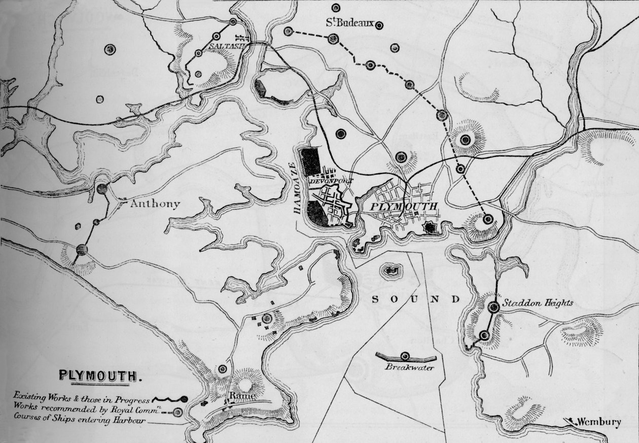 Plymouth, 1884 by Unbekannt