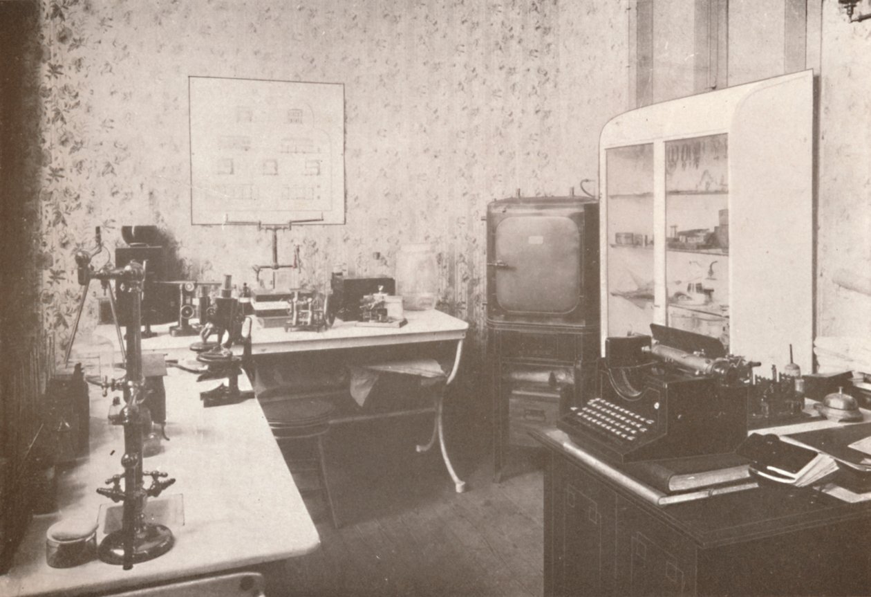 Polis Bakteriyoloji Laboratuvarı, 1914 by Unbekannt