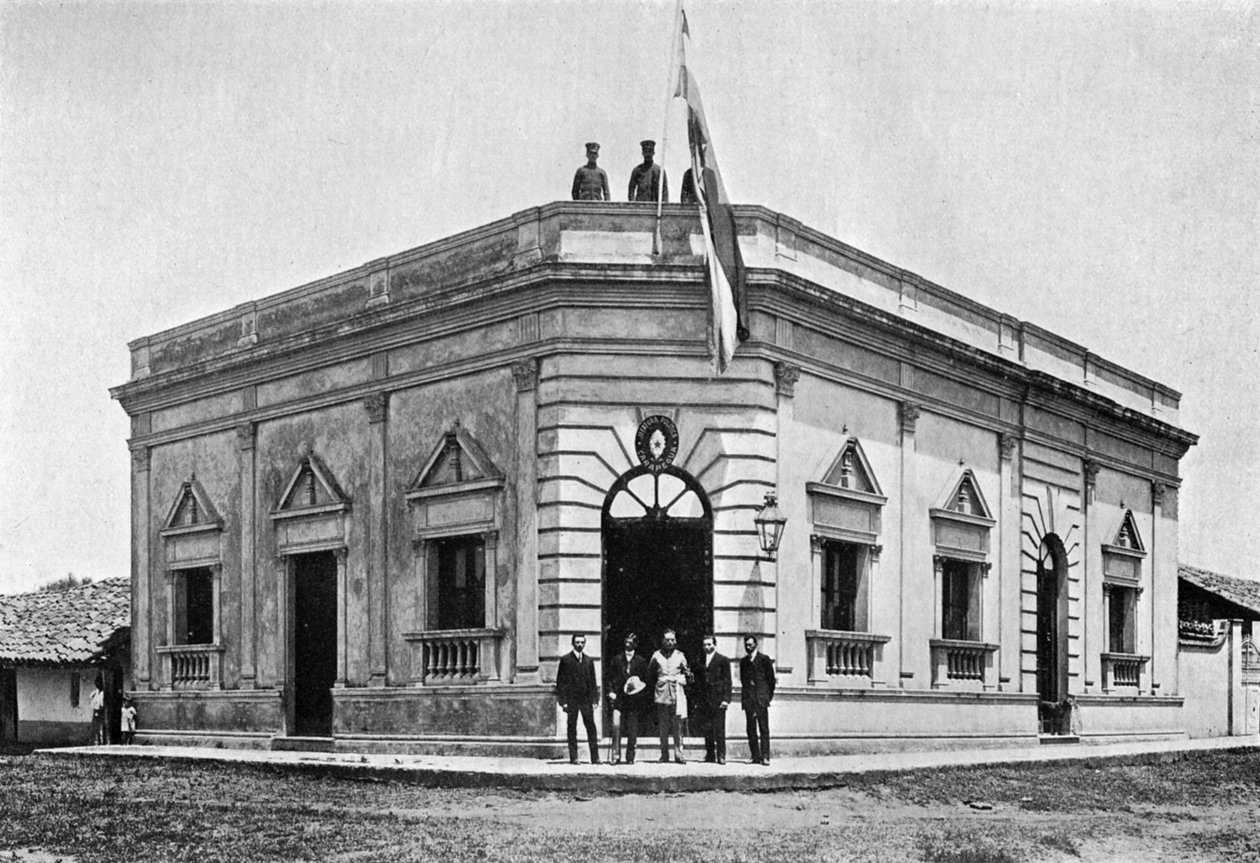 Polis sulh yargıçları ofisi, Carapegua, Paraguay, 1911 by Unbekannt