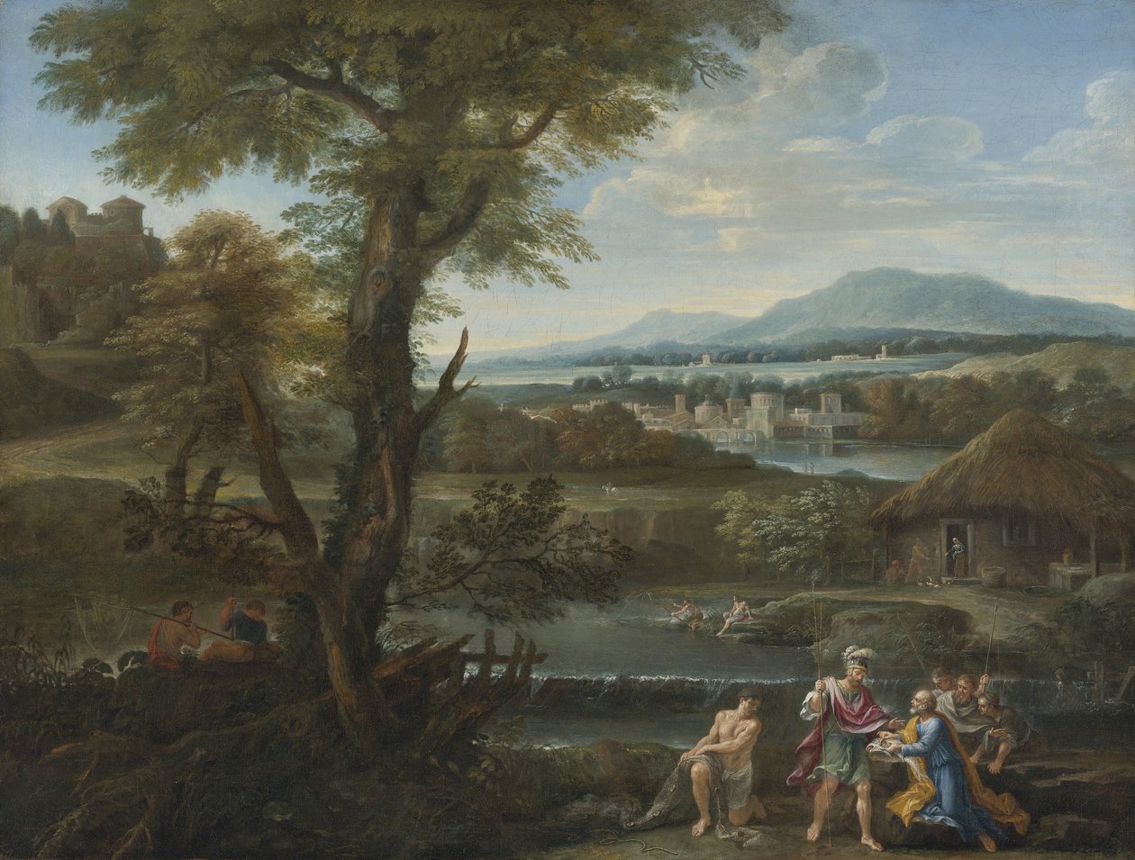 Balıkta yüzüğünü bulan Polycrates, 17. yüzyıl by Unbekannt
