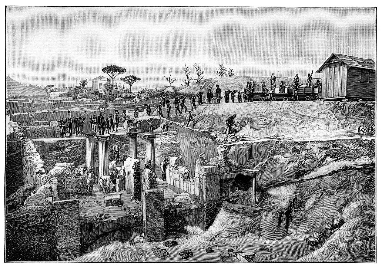 Pompei, İtalya, 1900 by Unbekannt