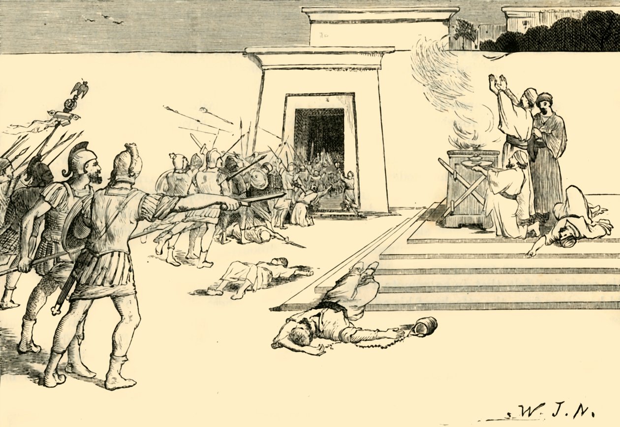 Pompey, Kudüs Tapınağı, 1890. by Unbekannt