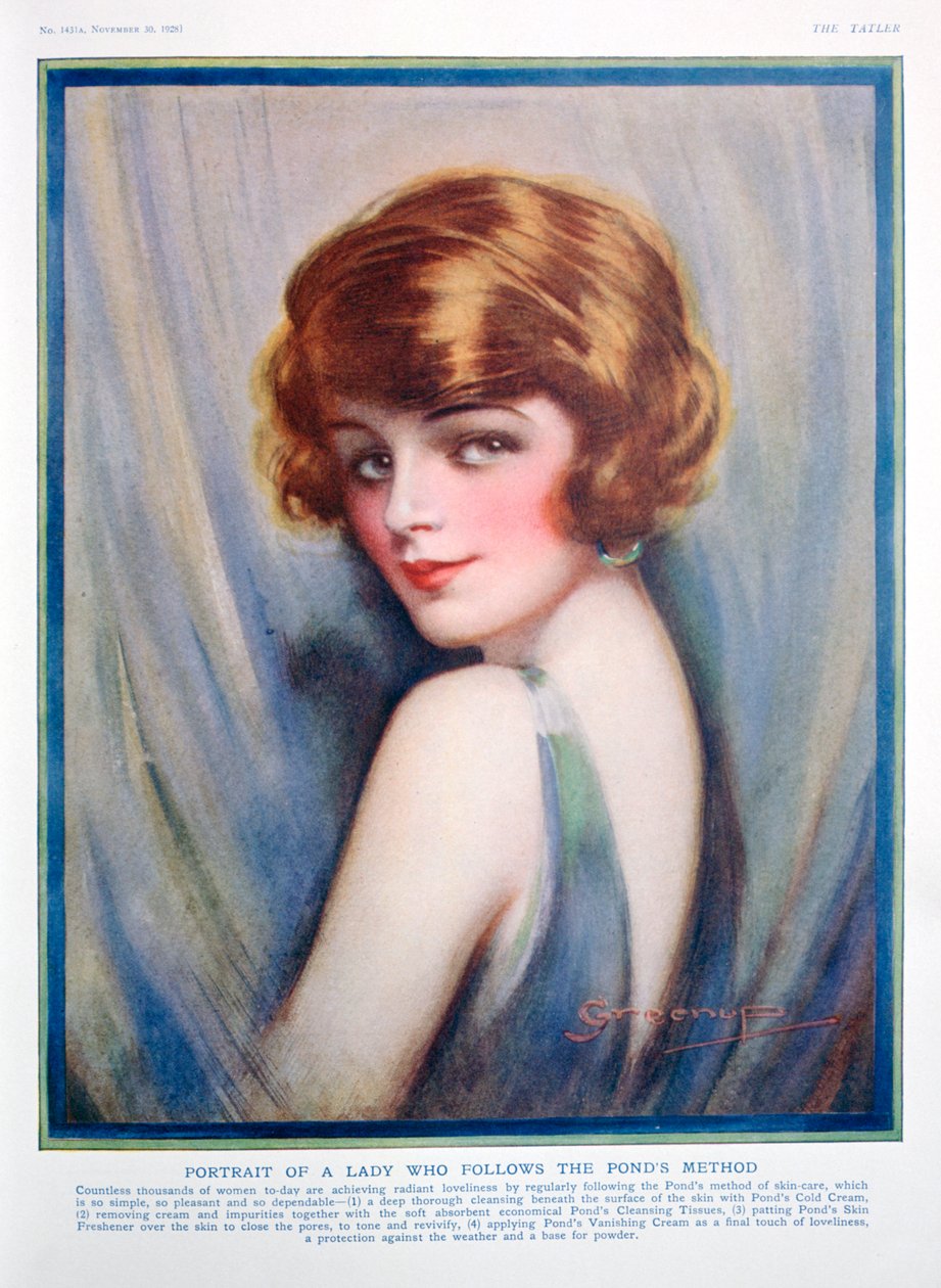Göletler Kreması reklamı, 1928 by Unbekannt