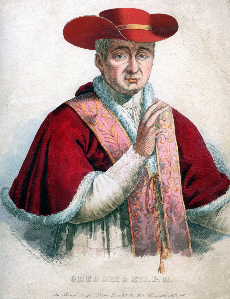 Papa Gregory XVI by Unbekannt
