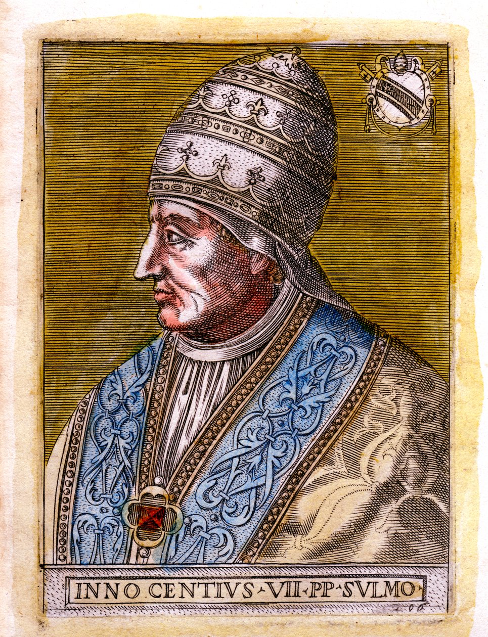 Papa Masum VII c1336-1406, c19th yüzyıl by Unbekannt
