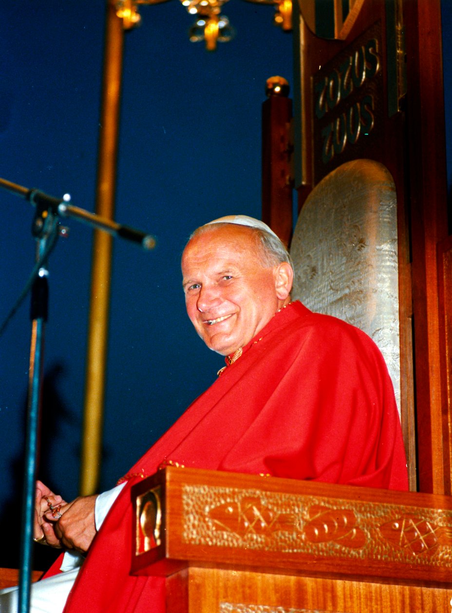 Papa John Paul II by Unbekannt