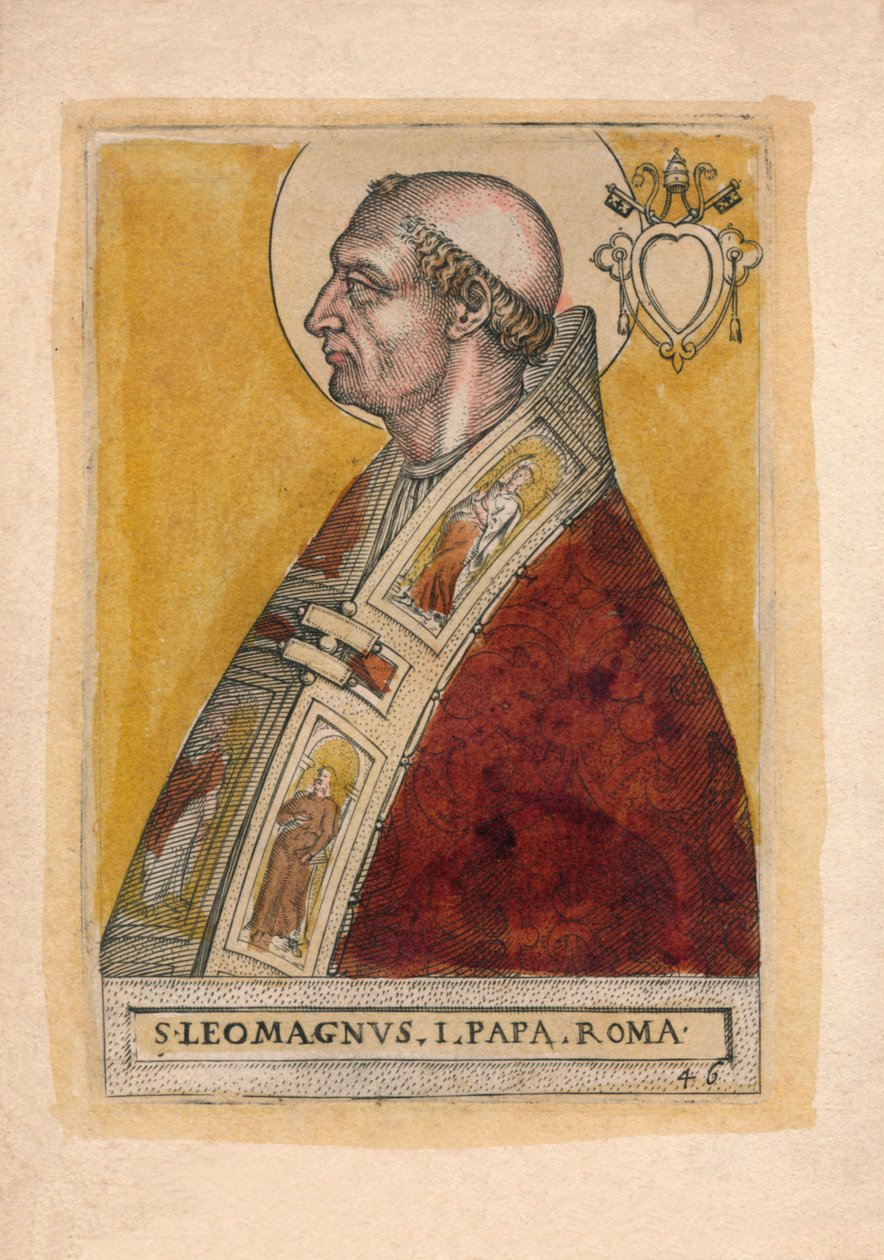 Papa I. Leo by Unbekannt