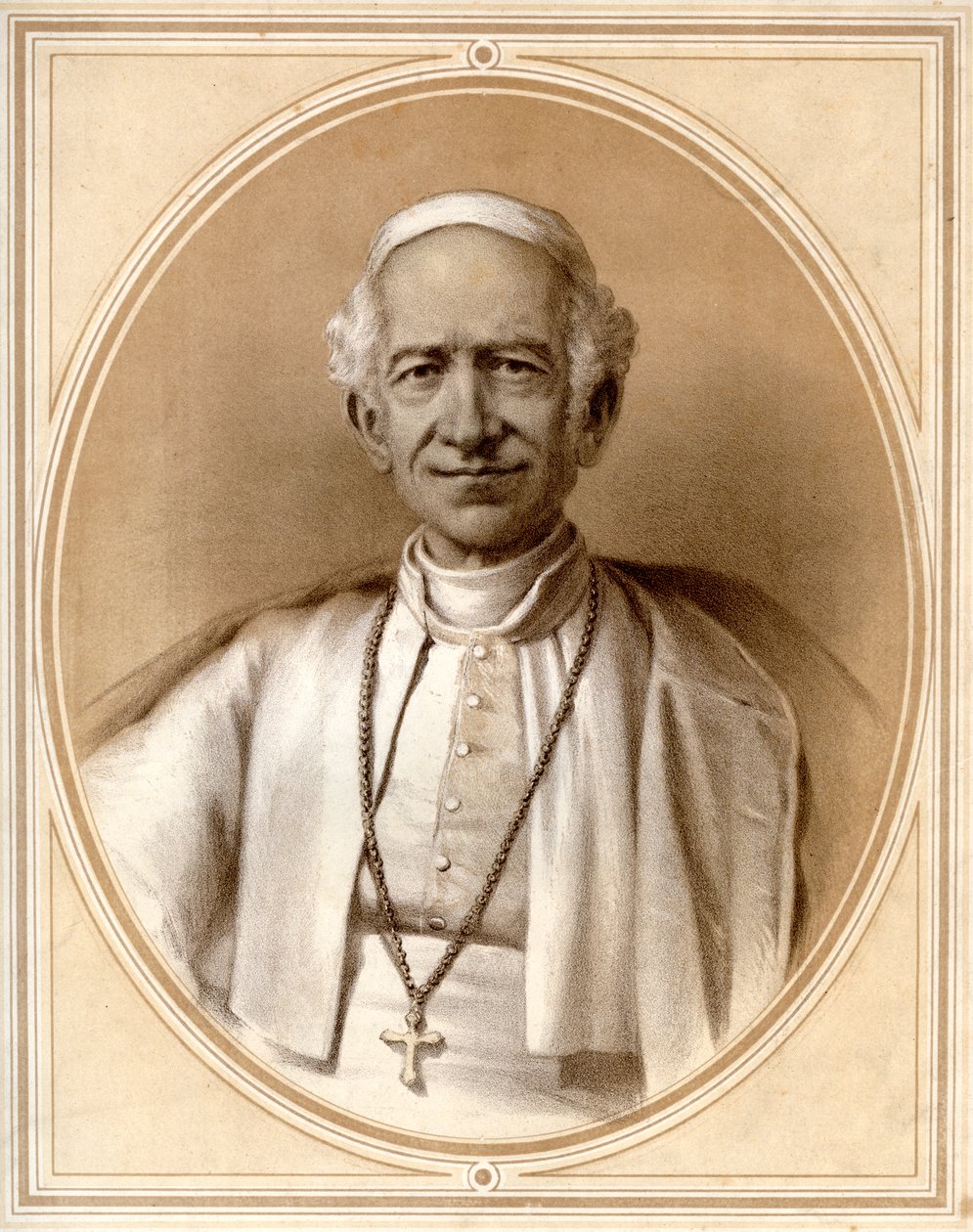 Papa Leo XIII, 19. yüzyılın sonlarında by Unbekannt