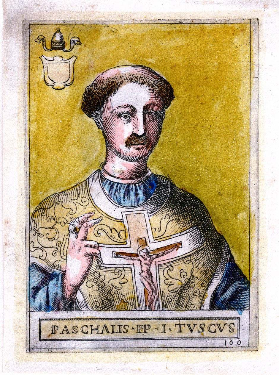 Papa Paschal I by Unbekannt