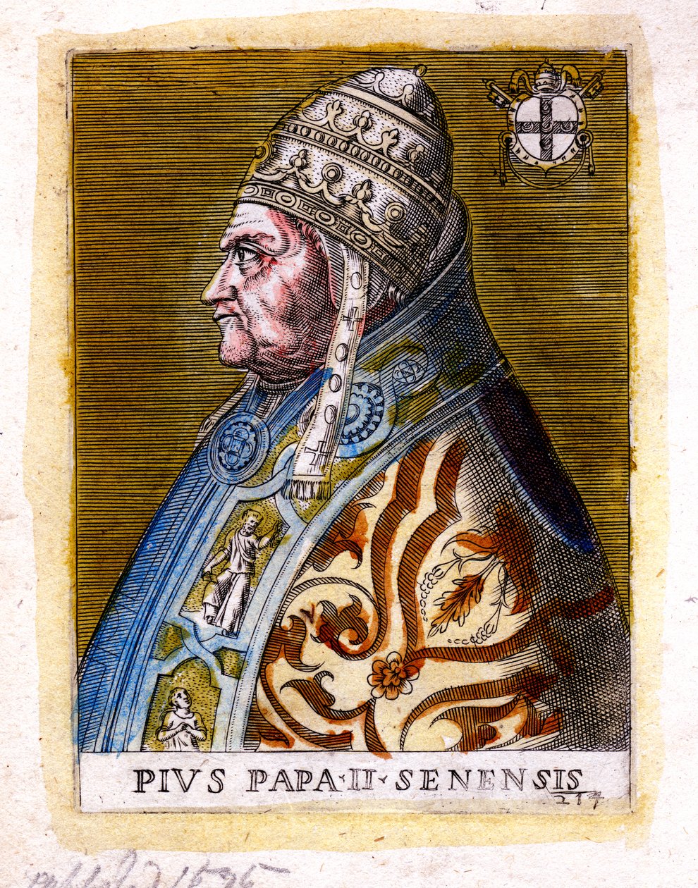 Papa Pius II, c19. yüzyıl by Unbekannt