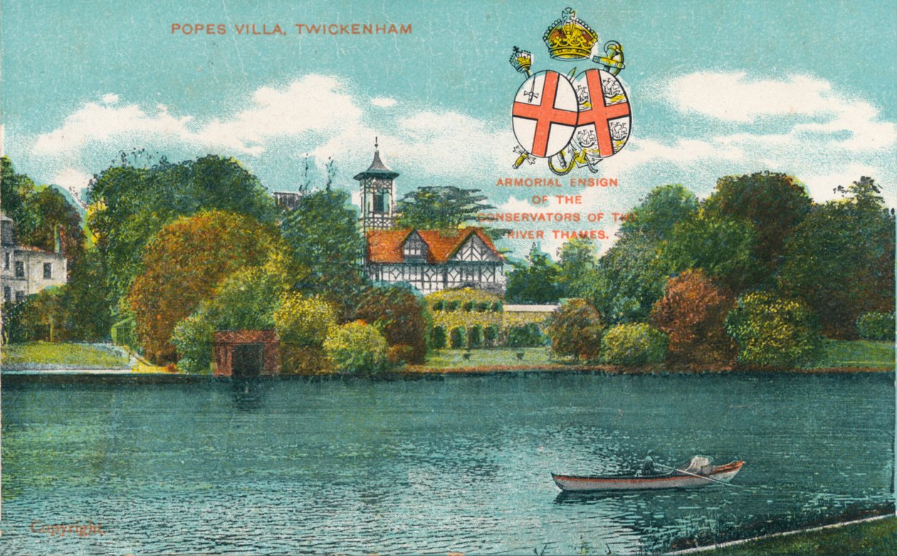 Papalar Villası, Twickenham, c1910 by Unbekannt