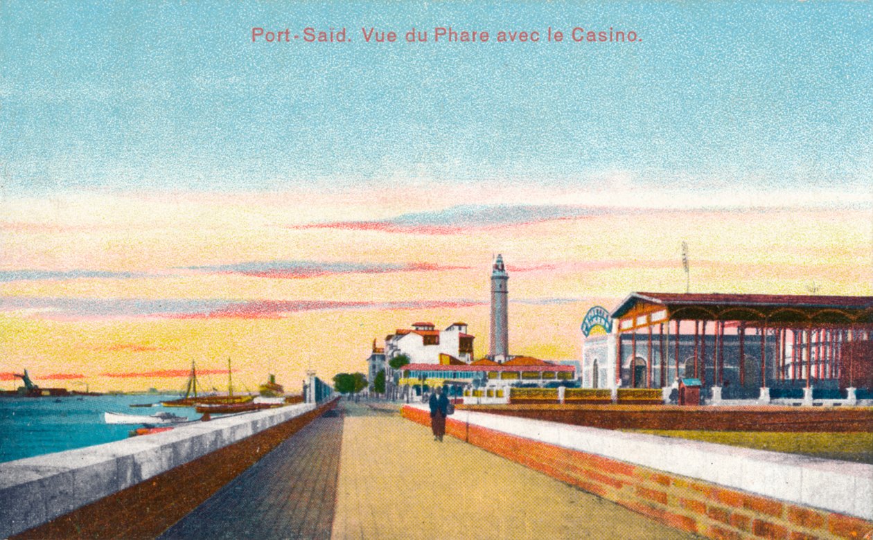 Port Said. Deniz Feneri