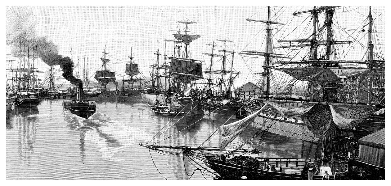 Adelaide Limanı, 1886 by Unbekannt