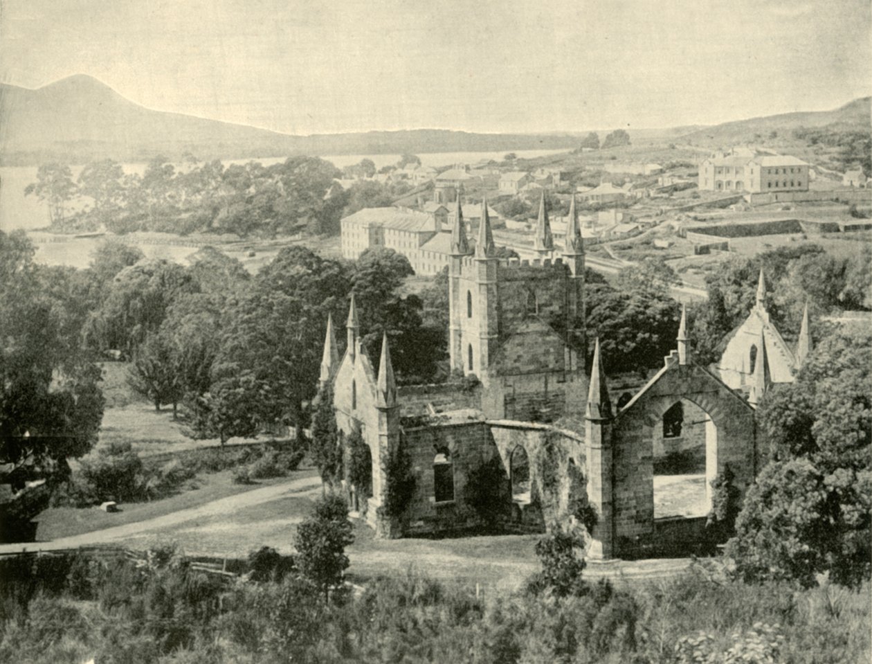 Port Arthur. Batıya Bakış, 1901. by Unbekannt