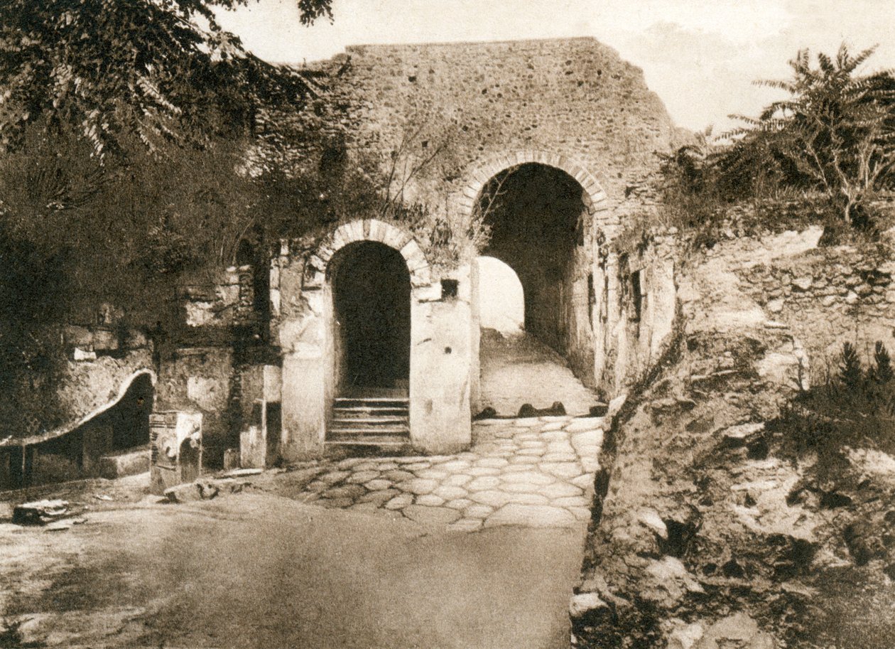 Porta marina, Pompeii, İtalya, c1900