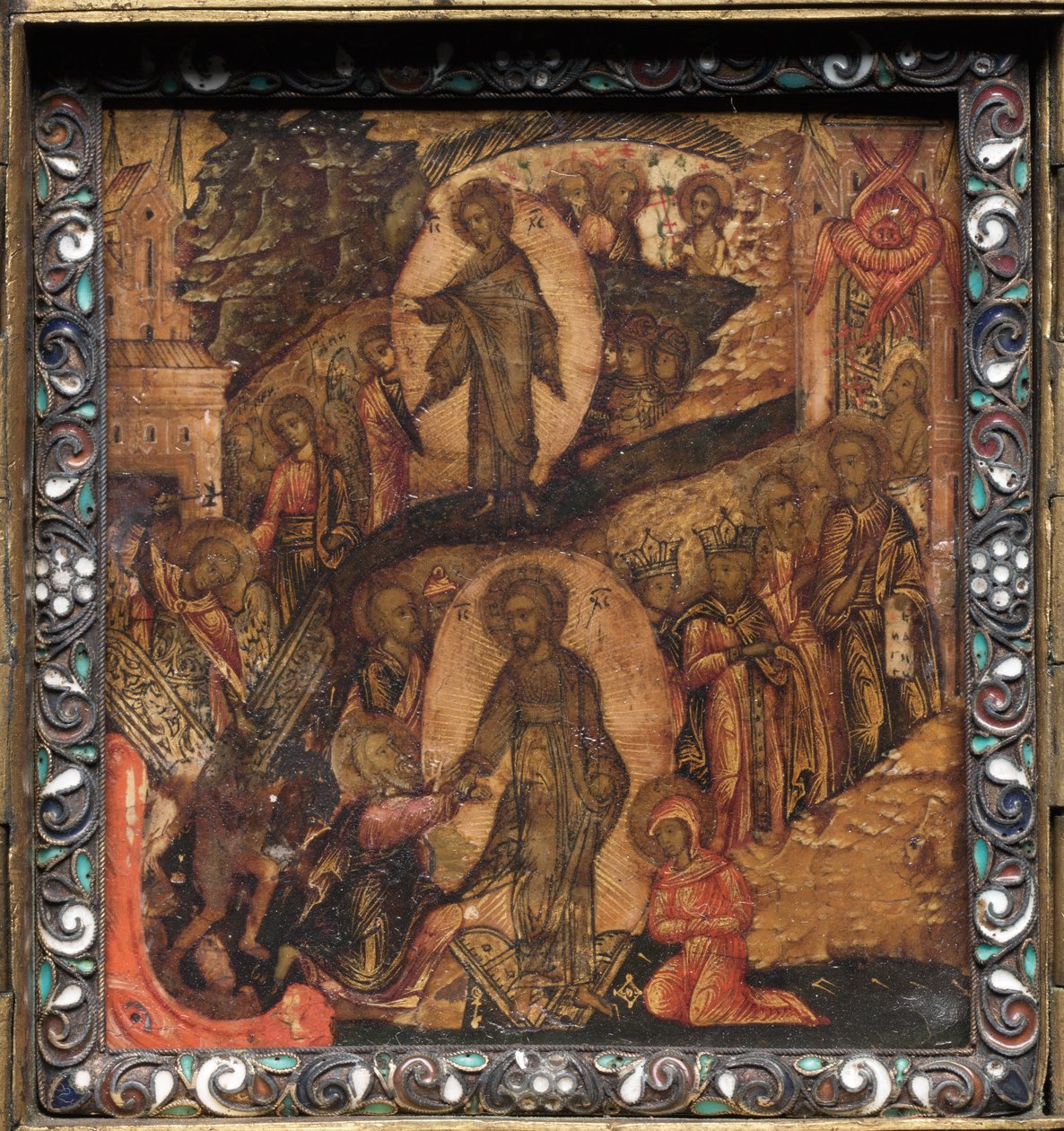 Taşınabilir Üç Parçalı Simge, 1600