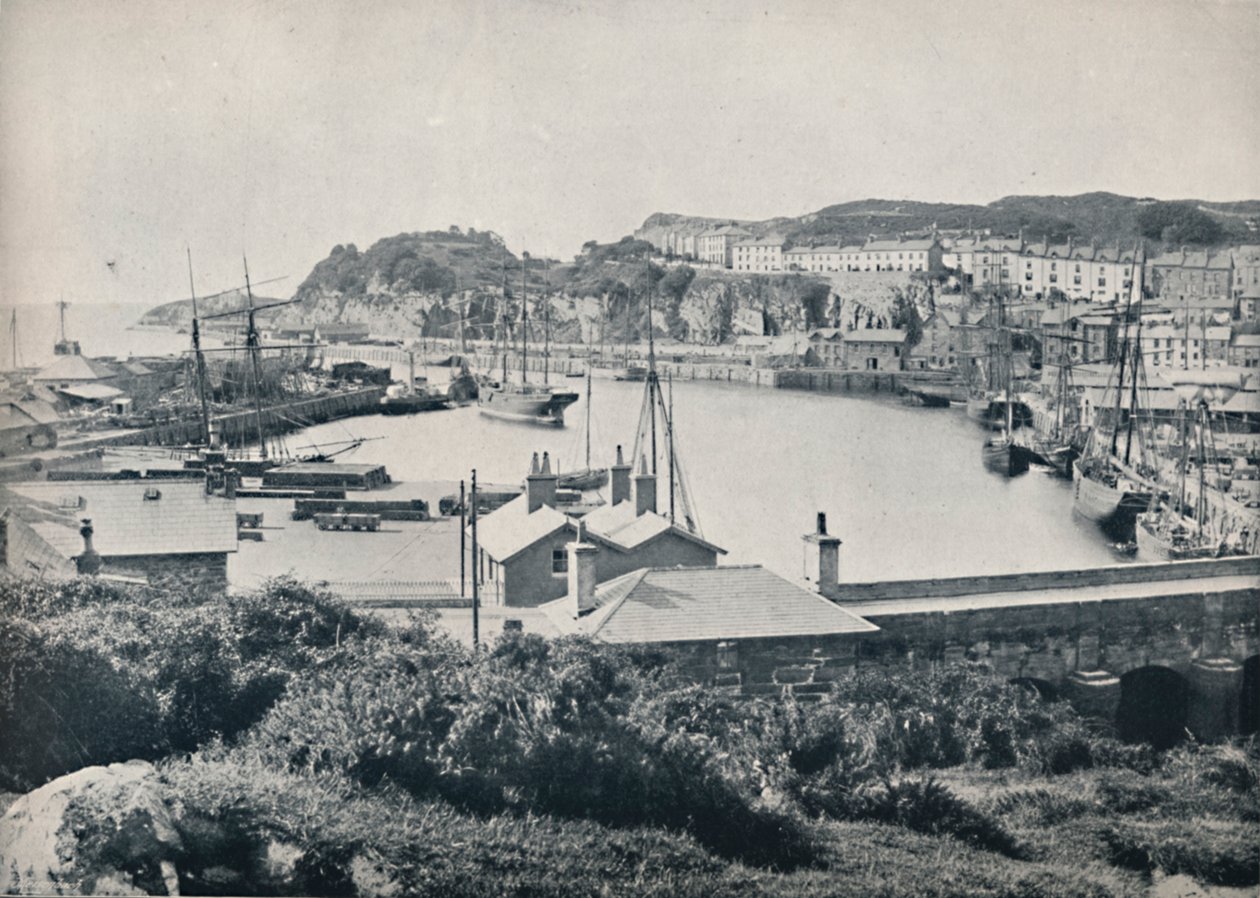Portmadoc - Liman ve Kasaba, 1895 by Unbekannt