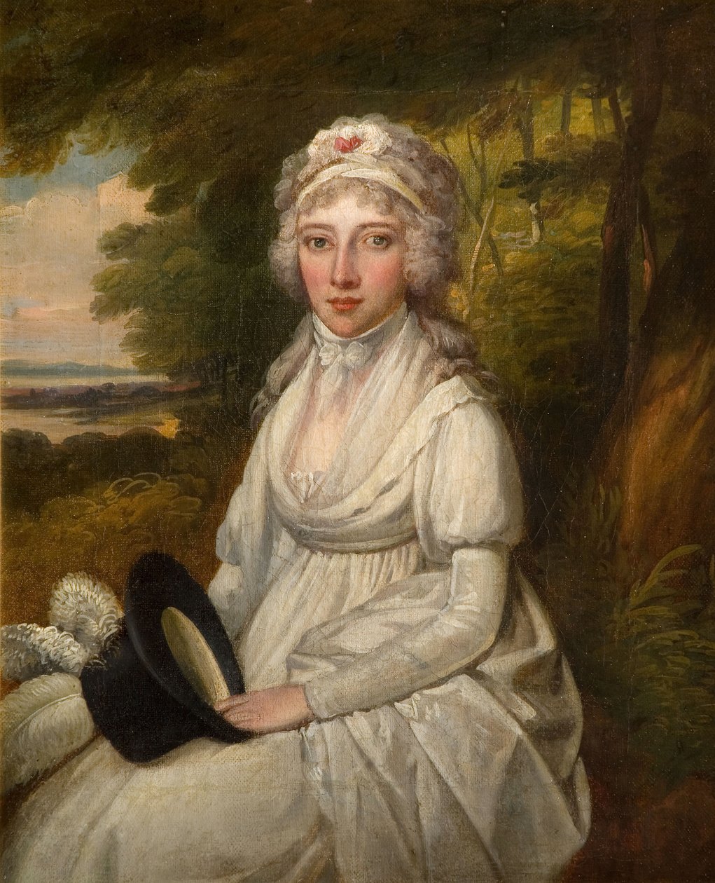 Osler Ailesinden Bir Hanımın Portresi, 1780-1800. by Unbekannt