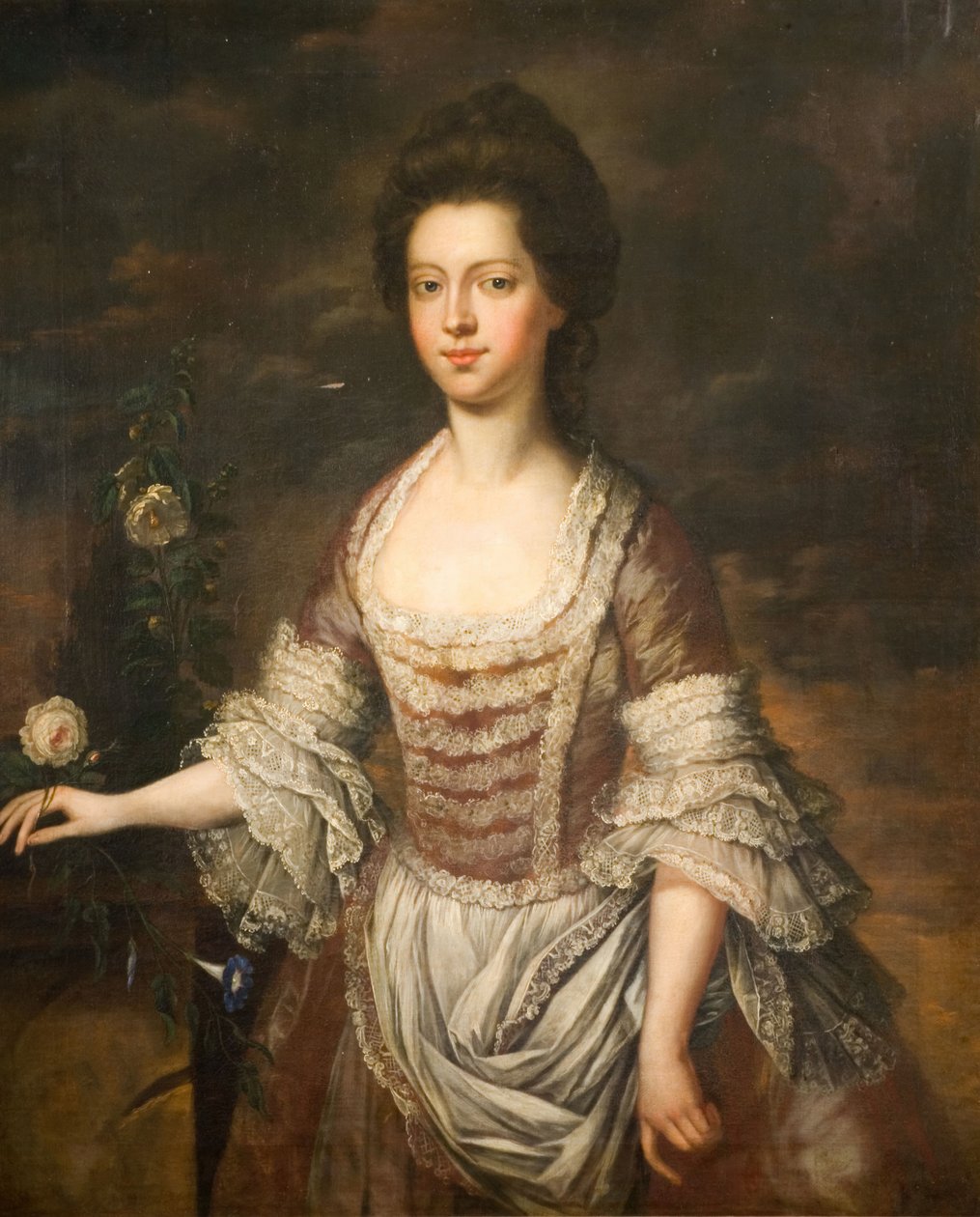Bir Kadının Portresi, Muhtemelen Anne Clobery, 1740-1760. by Unbekannt