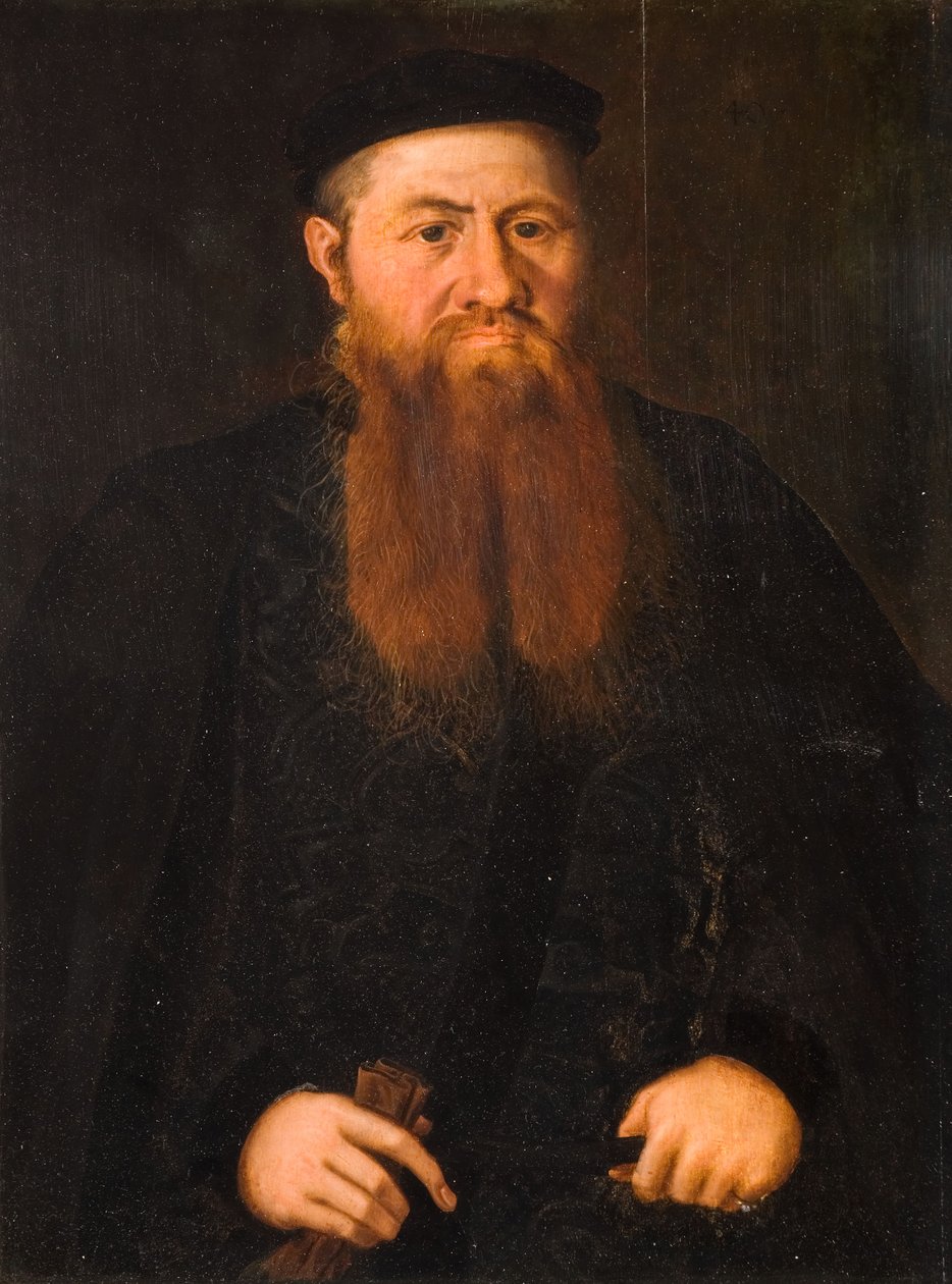 Yaşlı Bir Adamın Portresi, 1500-1600. by Unbekannt