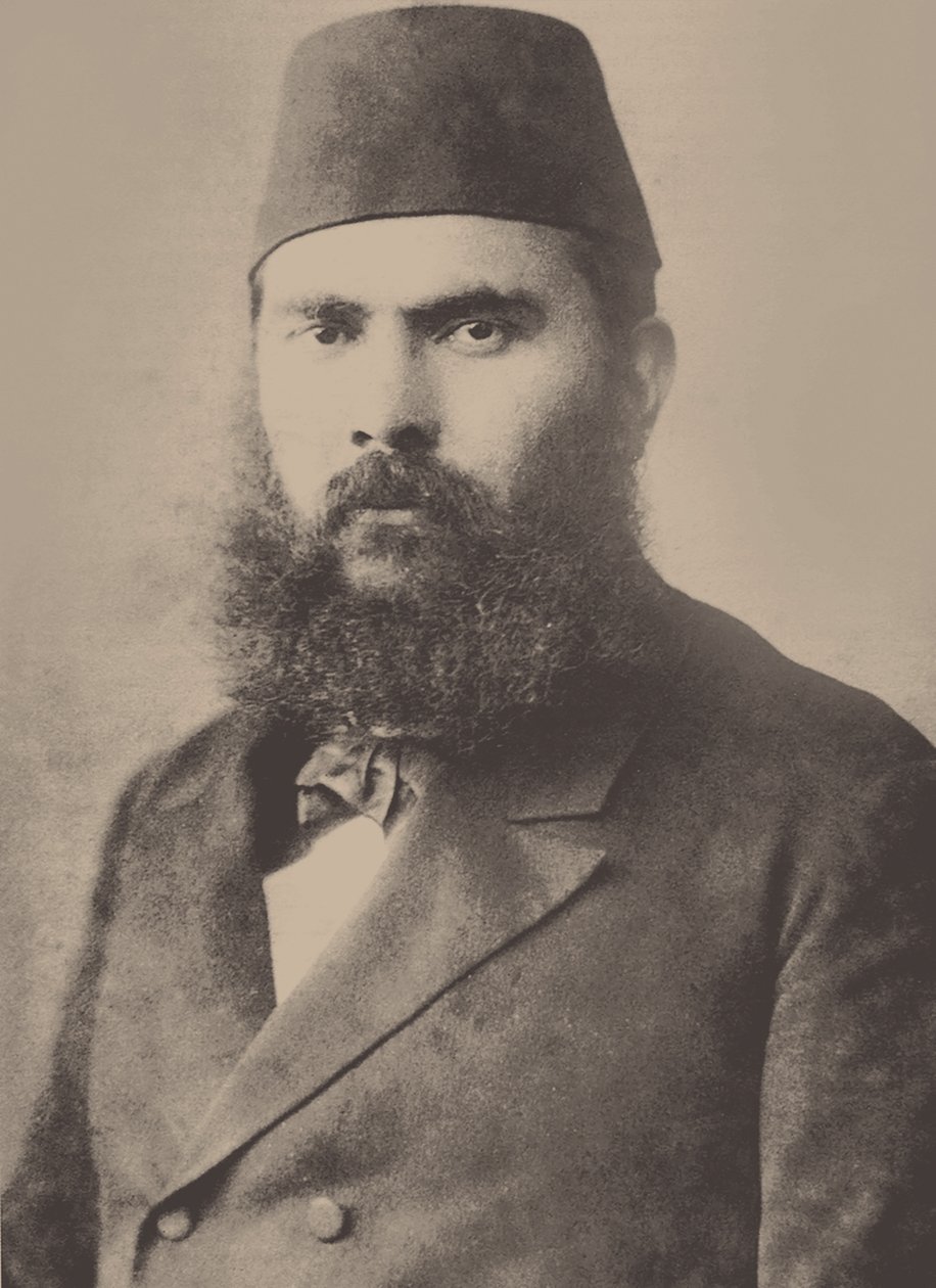 Ahmed Mithat'ın Portresi 1844-1912, 19. Yüzyılın Sonu. by Unbekannt