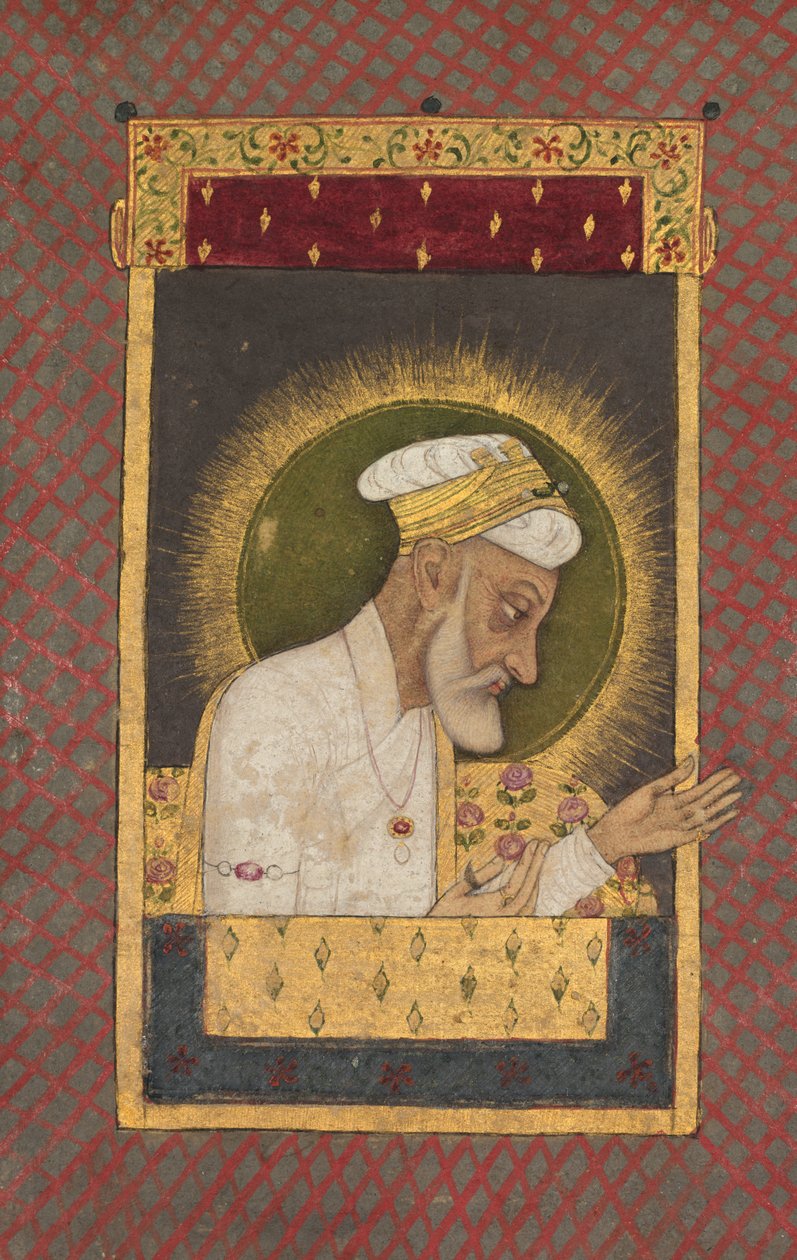Alamgir'in Portresi r. 1658-1707, c. 1700. by Unbekannt