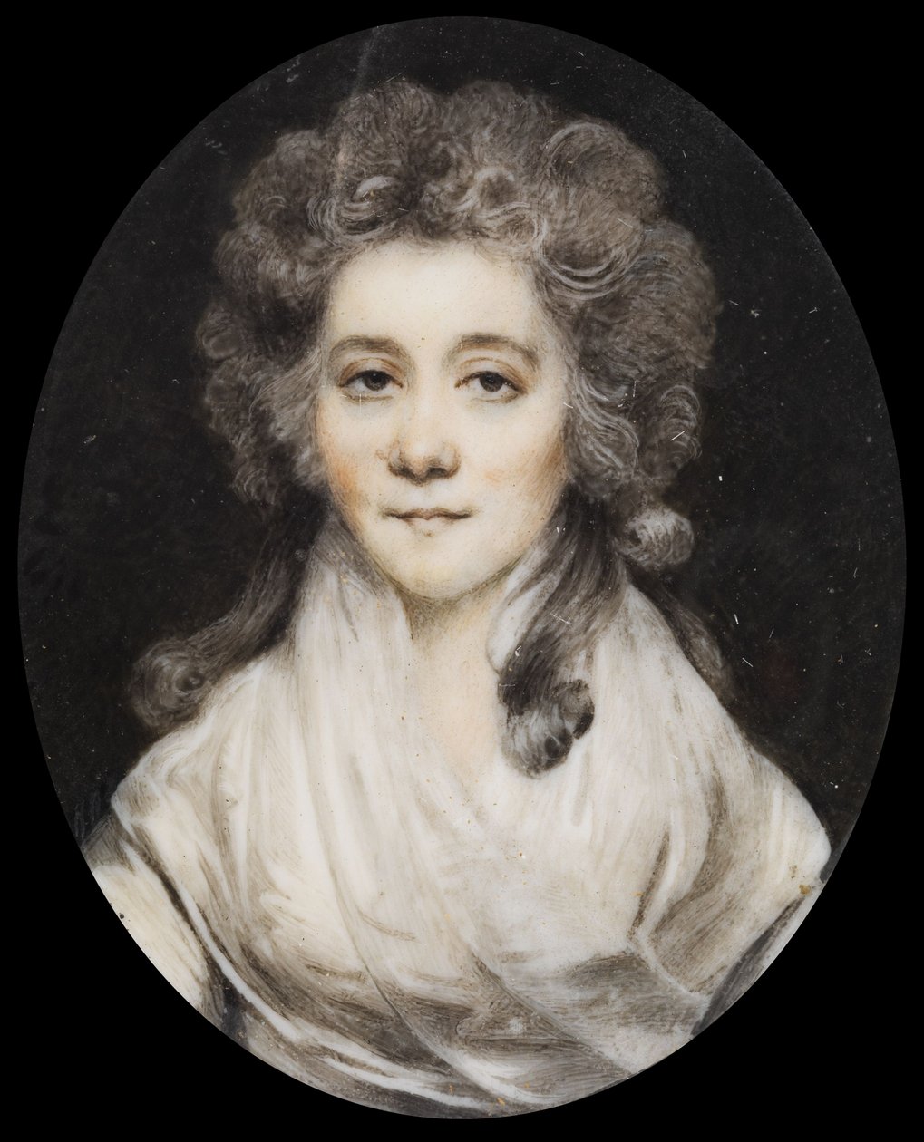 Kontes Anna Evgenyevna Obolenskaya'nın portresi 1778-1810, 18. yüzyıl sonu. by Unbekannt