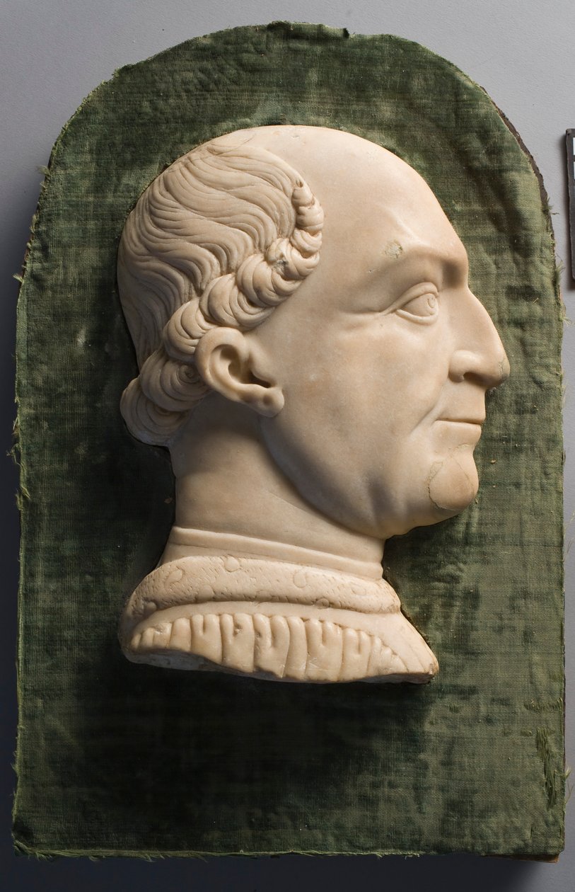 Francesco Sforza çerçevesinin portresi, 1450-1499. by Unbekannt