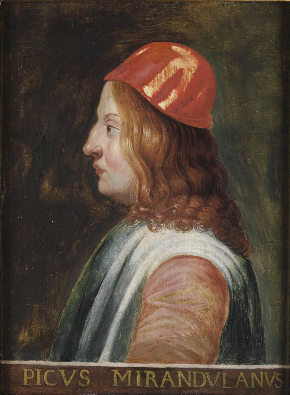 Giovanni Pico della Mirandola'nın portresi, c. 1660 by Unbekannt