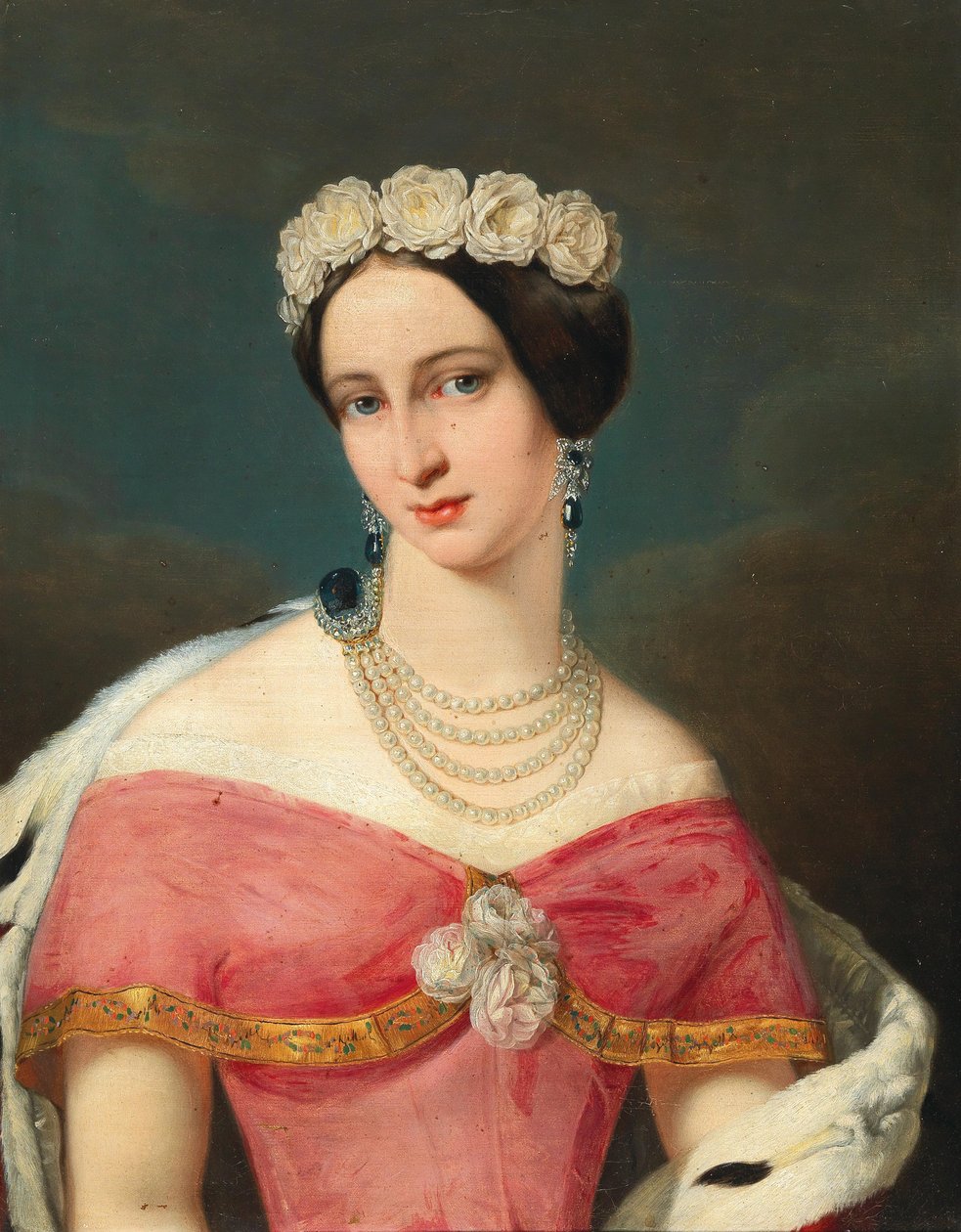 Saxe-Altenburg 1830-1911 Büyük Düşesi Alexandra Iosifovna