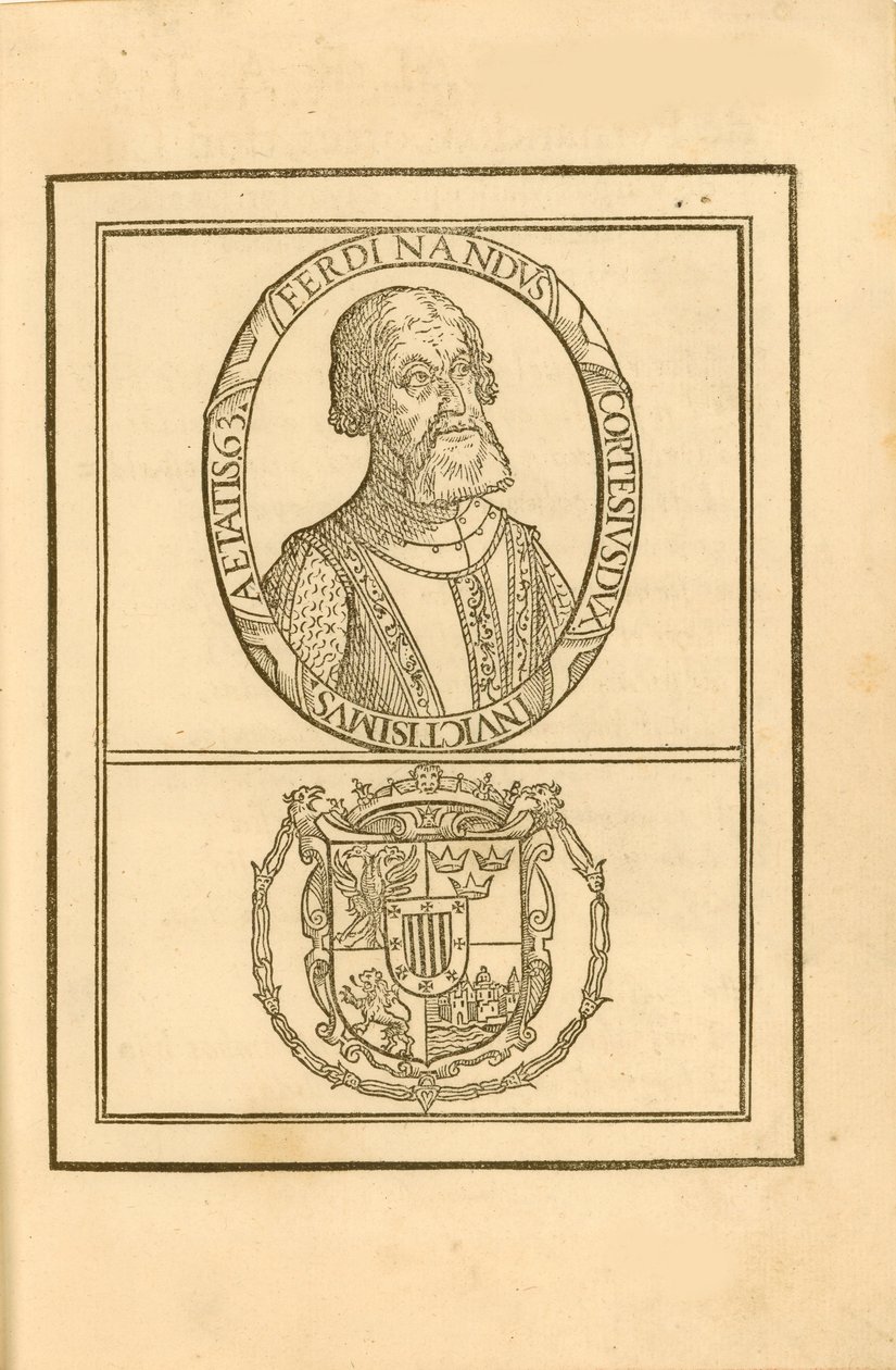 Hernán Cortes 1485-1547