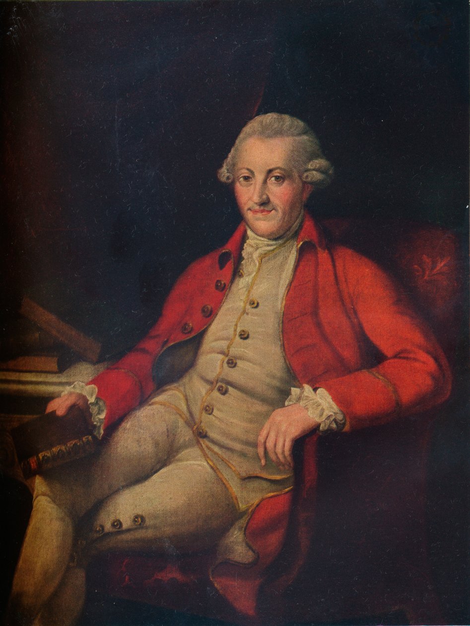 John Zoffany'nin portresi, 18. yüzyıl, 1917 by Unbekannt
