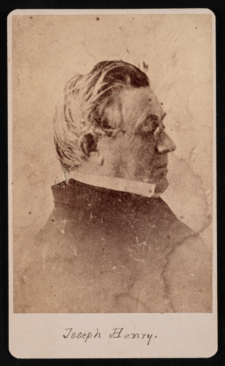 Joseph Henry'nin Portresi 1797-1878, 4 Aralık 1862. by Unbekannt