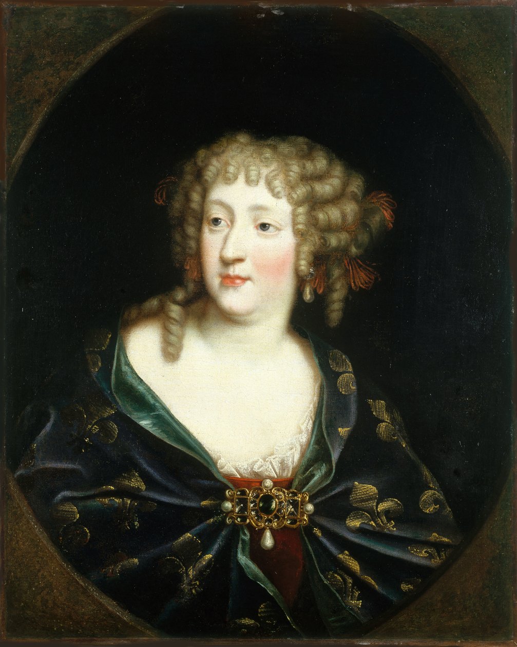 İspanya'dan Maria Theresa'nın Portresi 1638-1683, Fransa Kraliçesi, yaklaşık 1675. by Unbekannt