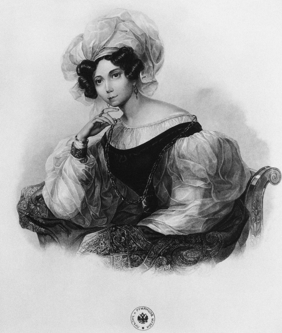 Prenses Zinaida Alexandrovna Volkonskaya