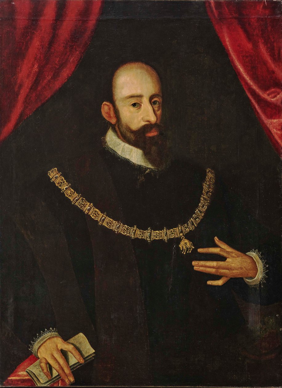 William V 1548-1626, Bavyera Dükü portresi. by Unbekannt