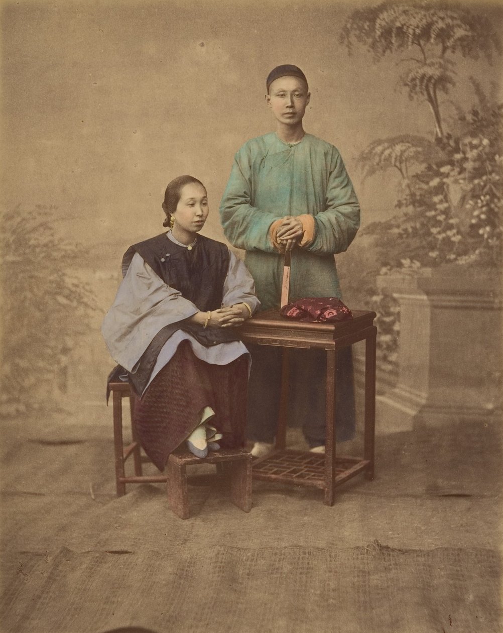 [Çinli Bir Çiftin Portresi], 1870