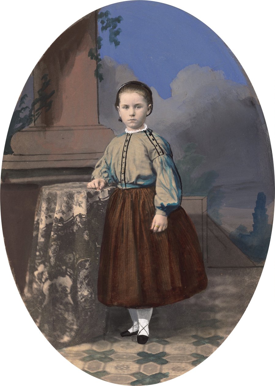 Bir Kızın Portresi, 1860